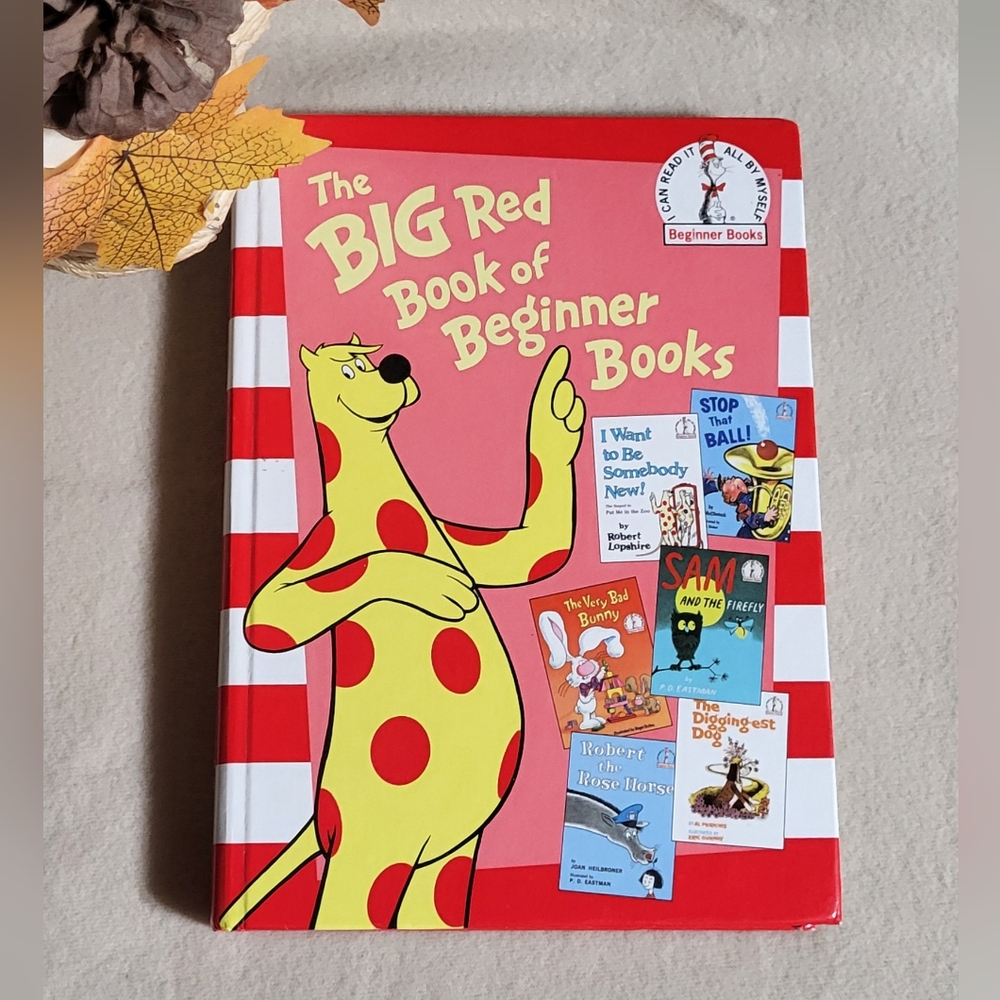 The Big Red Book of Beginner Books- Dr. Seuss Children's Chapter Book